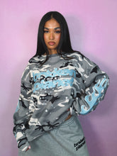 Load image into Gallery viewer, Star Camo Waffle Long Sleeve