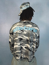 Load image into Gallery viewer, Star Camo Waffle Long Sleeve