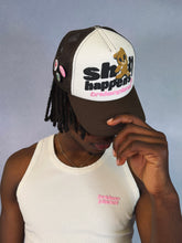 Load image into Gallery viewer, Sh*t Happens Trucker Hat
