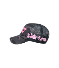Load image into Gallery viewer, Star Camo Trucker Hat
