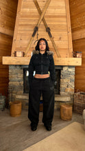 Load image into Gallery viewer, Faux Fur Zip-Up Hoodie

